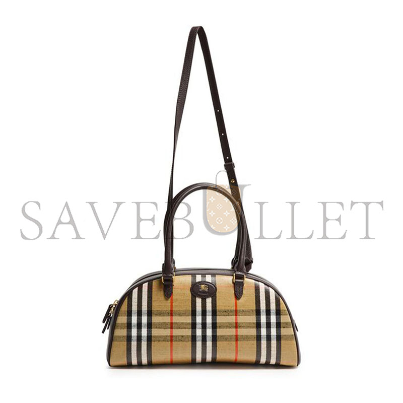 BURBERRY HIGHLANDS BOWLING BAG (33.5*17*12.5cm)